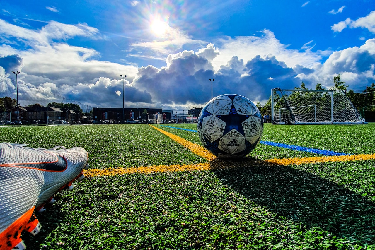 A grassroots football scene